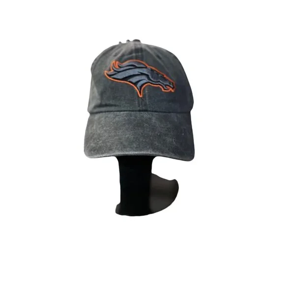 Denver Broncos Baseball Cap New with Defects NFL Team Apparel Adjustable - Picture 14 of 16